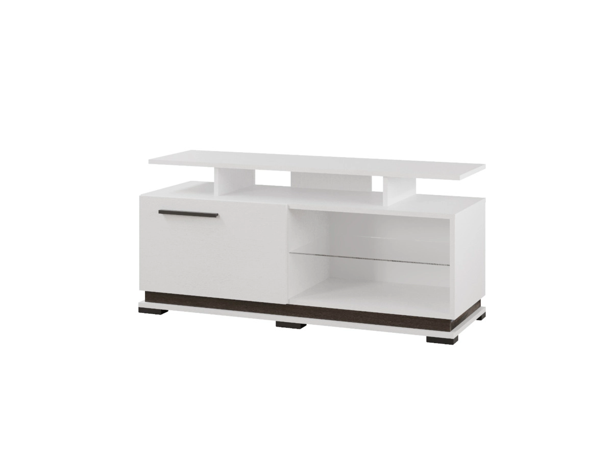 Модена тумба ТВ МТ-1 белый/венге