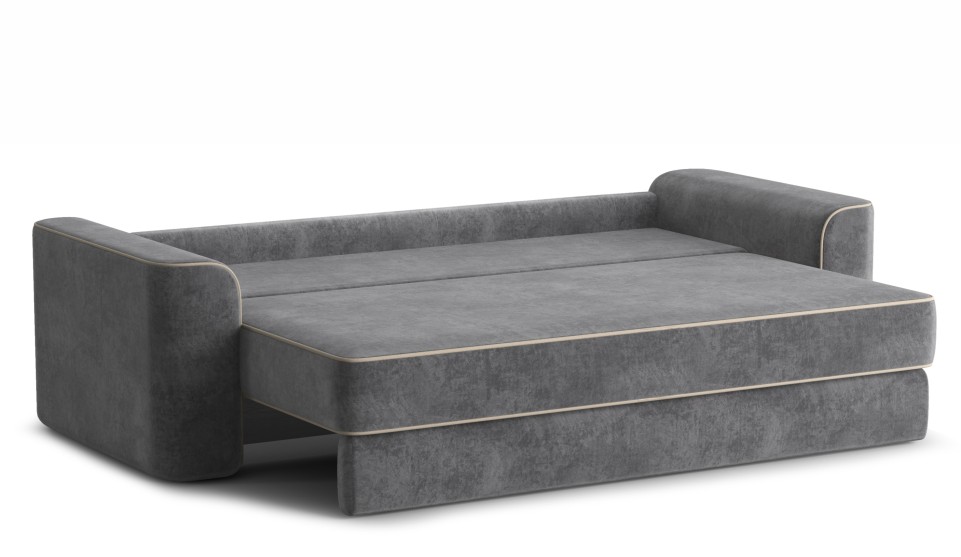 Сиеста диван прямой (Тип C, Ultra (grey), Ultra (
